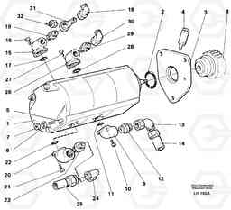 65761 Servo pump EW230B SER NO 1736-, Volvo Construction Equipment