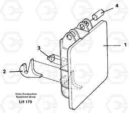 10478 Hammer plate EW230B SER NO 1736-, Volvo Construction Equipment
