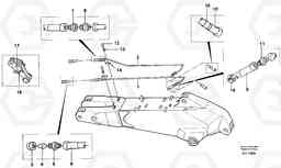 45089 Hydr. quick fit equipm. on short dipper arm, 2.25m EW230B SER NO 1736-, Volvo Construction Equipment