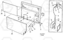 67009 Door Rh EW230B SER NO 1736-, Volvo Construction Equipment