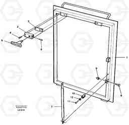 39844 Hatch EW230B SER NO 1736-, Volvo Construction Equipment