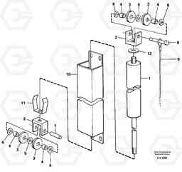 14310 Window lifts EW230B SER NO 1736-, Volvo Construction Equipment