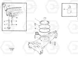 68740 Slewing ring attachment EW230B SER NO 1736-, Volvo Construction Equipment