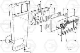 30464 Air inlet EW230B SER NO 1736-, Volvo Construction Equipment