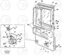 39851 Door EW230B SER NO 1736-, Volvo Construction Equipment