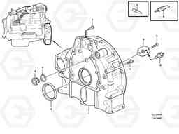 19821 Flywheel housing EW230B SER NO 1736-, Volvo Construction Equipment