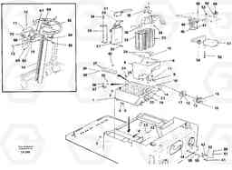 40828 Electric installation on driver's seat EW230B SER NO 1736-, Volvo Construction Equipment