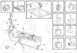 54067 Cable harness, Side panel, Lh EW230B SER NO 1736-, Volvo Construction Equipment