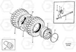 57095 Wheel equipment EW230B SER NO 1736-, Volvo Construction Equipment