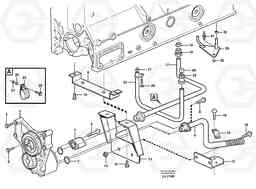 105455 Lubricating oil system EW230B SER NO 1736-, Volvo Construction Equipment