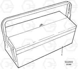 38260 Tools EW230B SER NO 1736-, Volvo Construction Equipment