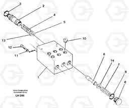 13951 Pedal valve EW230B SER NO 1736-, Volvo Construction Equipment