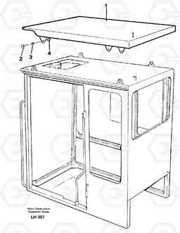 29505 Tropic roof EW230B SER NO 1736-, Volvo Construction Equipment