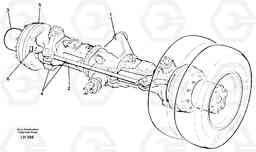 29734 Front axle EW230B SER NO 1736-, Volvo Construction Equipment