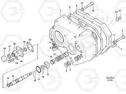 44924 Gear box Housing with fitting parts EW230B SER NO 1736-, Volvo Construction Equipment