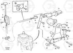 41791 Throttle control EW230B SER NO 1736-, Volvo Construction Equipment