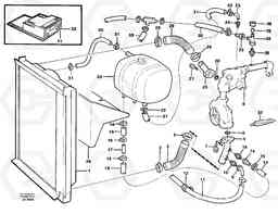 86134 Cooling system EW230B SER NO 1736-, Volvo Construction Equipment
