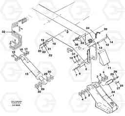 104052 Stabilisers EW230B SER NO 1736-, Volvo Construction Equipment