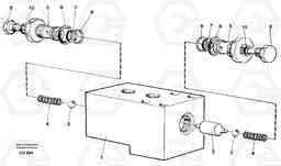 30320 Hydraulic lock, outriggers EW230B SER NO 1736-, Volvo Construction Equipment