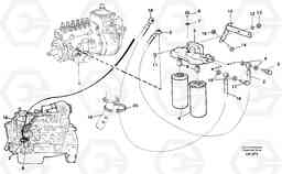 19830 Extra fuel filter EW230B SER NO 1736-, Volvo Construction Equipment