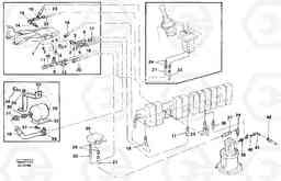 39246 Brake system Cab EW230B SER NO 1736-, Volvo Construction Equipment