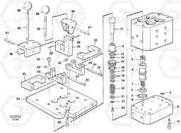 44473 Control pressure valve EW230B SER NO 1736-, Volvo Construction Equipment