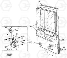 39852 Door EW230B SER NO 1736-, Volvo Construction Equipment