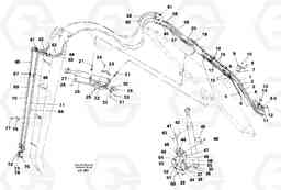 38074 Hydraulic system for materials handling equipm EW230B SER NO 1736-, Volvo Construction Equipment