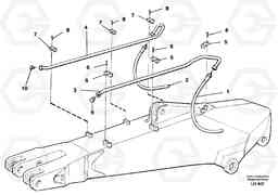 26532 Hammer hydraulics on dipper arm, 2.25 m/ 2.80 m/ 3.30 m. EW230B SER NO 1736-, Volvo Construction Equipment