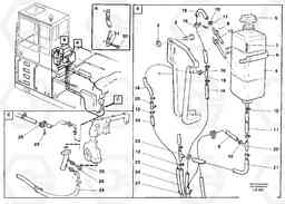 85866 Expansion tank, cab elevation 1220 mm EW230B SER NO 1736-, Volvo Construction Equipment