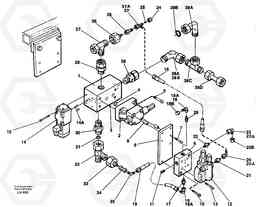 38990 Magnetic equipment Ohio, Valve body EW230B SER NO 1736-, Volvo Construction Equipment