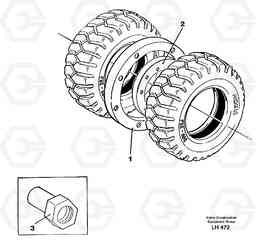 29748 Stone guard ring EW230B SER NO 1736-, Volvo Construction Equipment