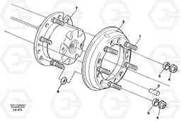 29749 Widening ring EW230B SER NO 1736-, Volvo Construction Equipment