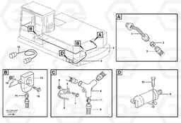 28565 El.engine heater EW230B SER NO 1736-, Volvo Construction Equipment