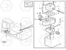 40026 Overfilling guard EW230B SER NO 1736-, Volvo Construction Equipment