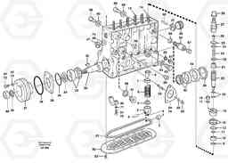 91360 Injection pump EW230B SER NO 1736-, Volvo Construction Equipment