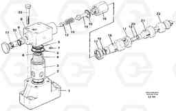 1373 Pressure limiting valve EC230B SER NO 5252-, Volvo Construction Equipment