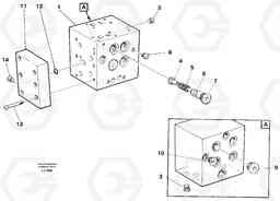 42724 Slew valve block EC230B SER NO 5252-, Volvo Construction Equipment