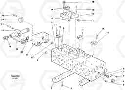 1367 Main valve block EC230B SER NO 5252-, Volvo Construction Equipment