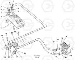 95353 Hydraulic system, boom EC230B SER NO 5252-, Volvo Construction Equipment