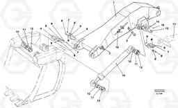 49743 Front shovel dipper arm EC230B SER NO 5252-, Volvo Construction Equipment