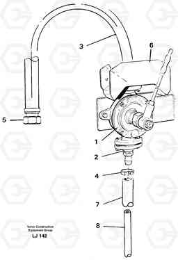 71077 Hand pump EC230B SER NO 5252-, Volvo Construction Equipment