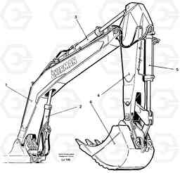 30099 Excavator 5.20m EC230B SER NO 5252-, Volvo Construction Equipment