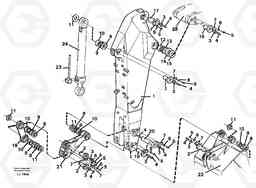 47286 Backhoe dipper arm 2.25m EC230B SER NO 5252-, Volvo Construction Equipment