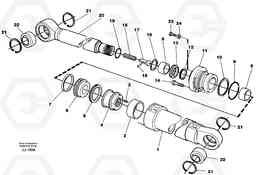 28499 Bucket cylinder EC230B SER NO 5252-, Volvo Construction Equipment