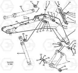 3007 Backhoe boom 5.20m EC230B SER NO 5252-, Volvo Construction Equipment