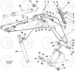 3009 Backhoe boom 5.70m EC230B SER NO 5252-, Volvo Construction Equipment