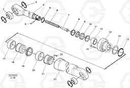 49479 Dipper arm cylinder EC230B SER NO 5252-, Volvo Construction Equipment