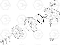 36444 Hydraulic pump P4. EC230B SER NO 5252-, Volvo Construction Equipment