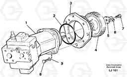 36443 Hydraulic pumps P1/p2/p3 EC230B SER NO 5252-, Volvo Construction Equipment